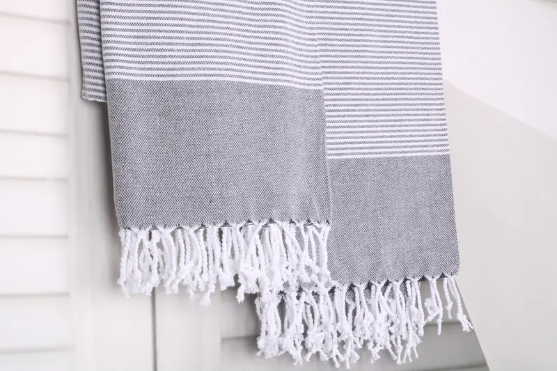Personalized Towel, Pool Towels, Quick-dry towel, Monogrammed Turkish Towel, Bridesmaid Proposal Gift, 70x40 Cotton Striped Towel, Wedding Gift - 8