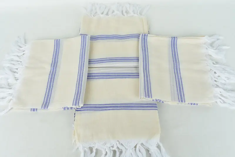 Organic towel, Absorbent towel, Beach Theme Wedding Gift, Turkish Towel USA, 70x40 Cotton Striped Towel, Gift For Bride, Yoga Towel, Peshtemal Towel - 6