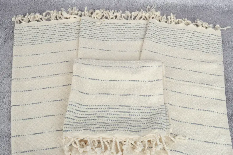 Personalized Gift For Her, Personalized Gifts, 36x18 Cotton Striped Design Towel, Personalized Gift, Custom Wedding Gifts, Turkish Towel Hand Towel - 4