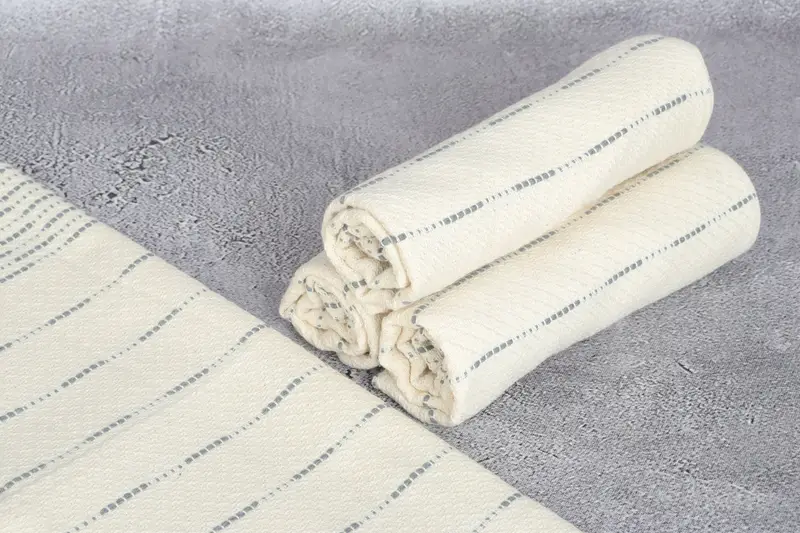 Personalized Gift For Her, Personalized Gifts, 36x18 Cotton Striped Design Towel, Personalized Gift, Custom Wedding Gifts, Turkish Towel Hand Towel - 8