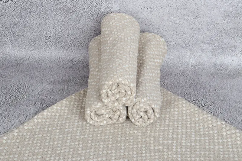 32x20 Cotton Herringbone Towel, Kitchen Towel, Monogram Tea Towel, Monogram Hand Towel, Turkish Tea Towel, First Wedding Anniversary Gift, Spa Towel - 7