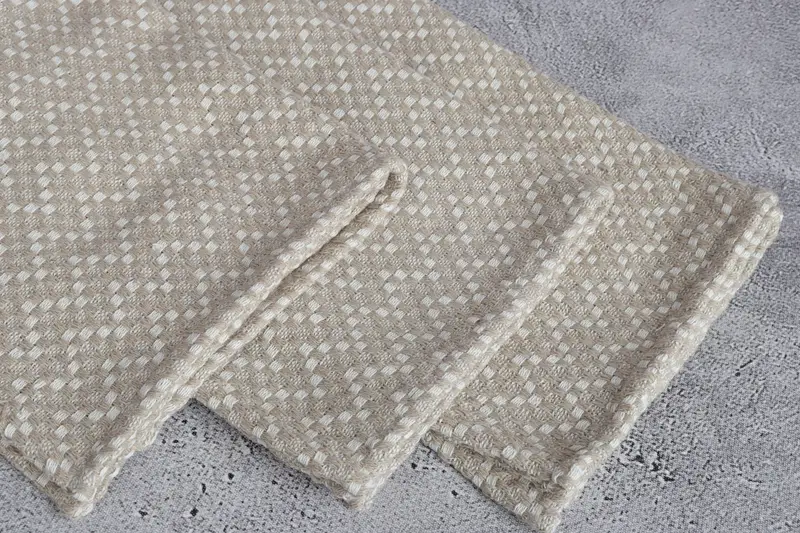 32x20 Cotton Herringbone Towel, Kitchen Towel, Monogram Tea Towel, Monogram Hand Towel, Turkish Tea Towel, First Wedding Anniversary Gift, Spa Towel - 5