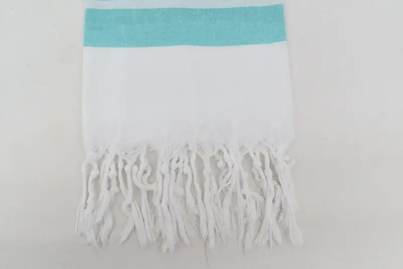 40x20 Baumwollstreifenhandtuch, Küchentuch, personalisiertes Geschenk für sie, türkisches Handtuch, Spa -Handtuch, Weihnachtsgeschenke, Sommergeschenk, Monogrammküchentuch - 5