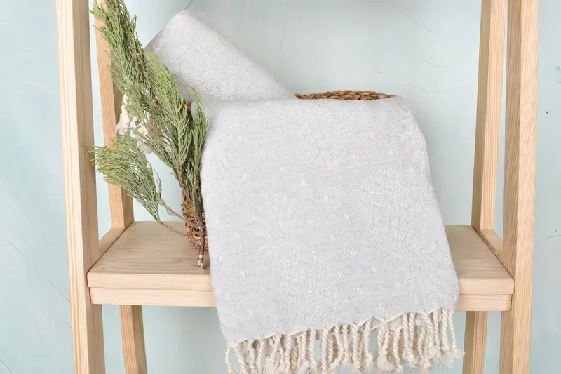 Eco-Friendly Turkish Towel, Travel Towel, Travel towel, Turkish hand towel, Bridesmaid Gifts, 80x40 Cotton Pineapple Design Towel, Customized Towels - 5