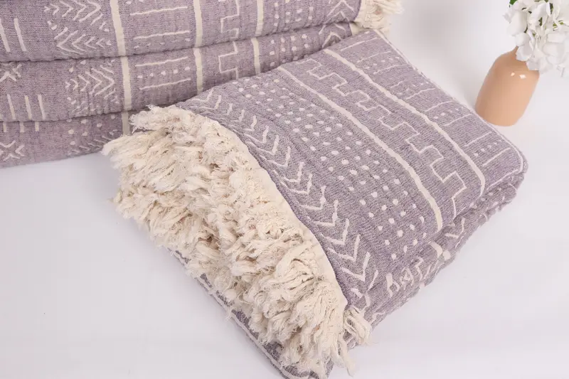 92x80 Cotton Ethnic Design Towel, Merry Christmas Gifts, Throw Blanket Couch, Turkish Towel Blanket, Tablecloth, Bachelorette Party Favors - 5