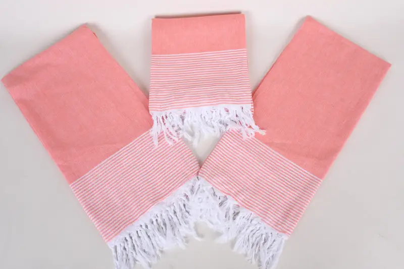 80x36 Cotton Striped Towel, Best Friend Gift, Turkish fouta towel for outdoor use, Gift Boxes Towel, Bridal Shower Gift, Bridesmaid Gift Towel - 6
