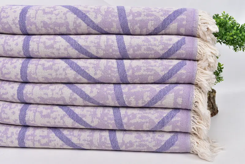 70x40 Cotton Asymmetric Design Towel, Wedding Favors, Soft towel, Bridesmaid Proposal Gift, Arizona Bachelorette Party Favors, Summer Gift - 4