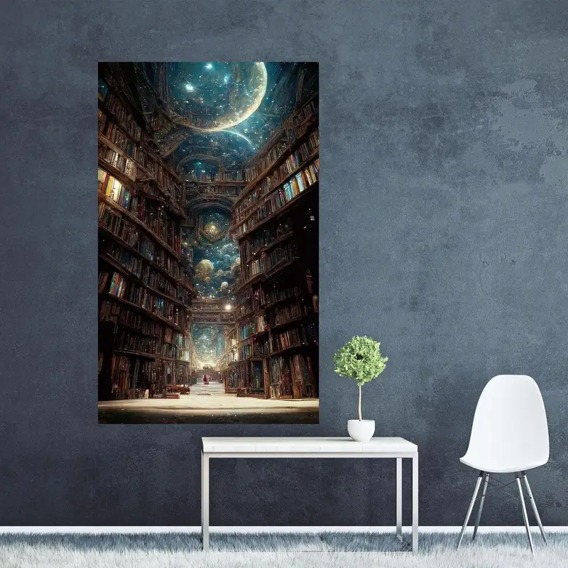 Elegantes bedrucktes Glas: Himmlisches Design für moderne Räume