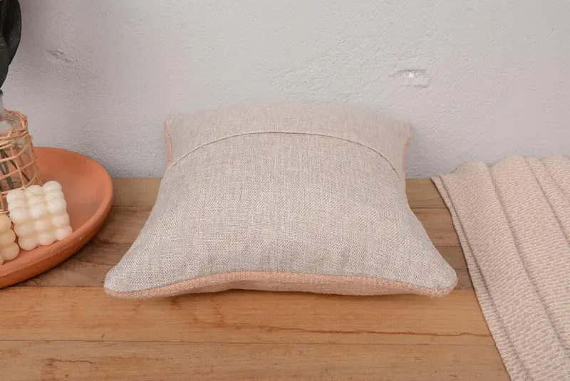 Outdoor Patio Cushion, Boho Pillow Sham Cover, Home Decor Pillow, Vintage Pillow, 14x14 Pink Pillow Cover, Cushion, Christmas Pillow - 6