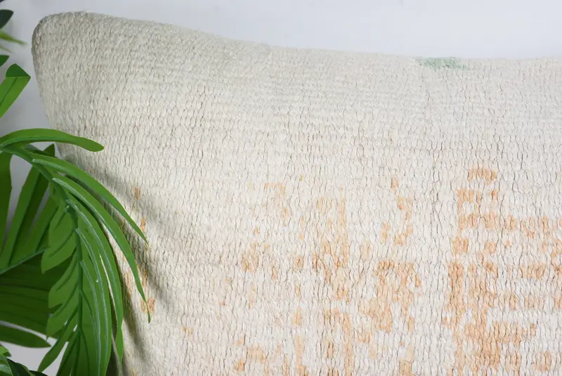 Turkish Kilim Pillow, Car Cushion, Pastel Cushion Case, Kilim Cushion Sham, 20x20 White Pillow Case, Pillow Cover, Turkish Pillow - 2