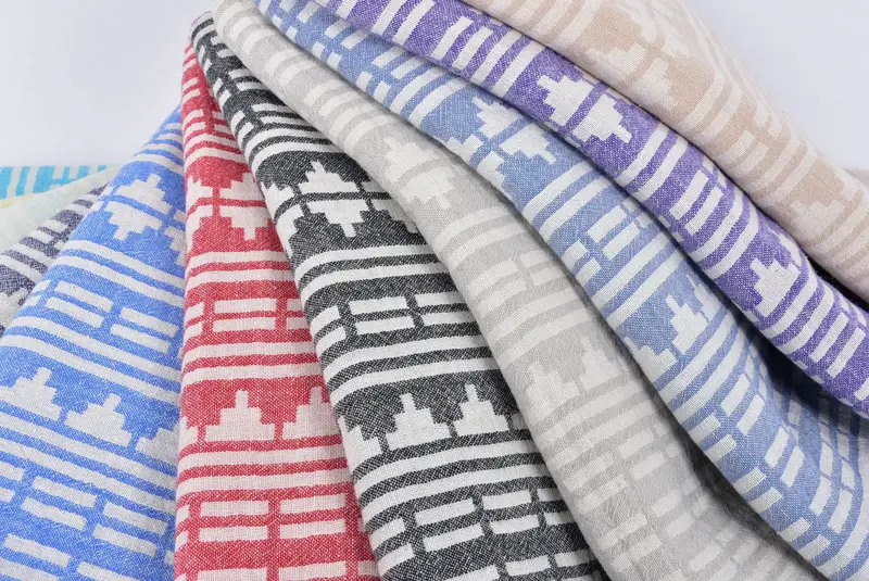 70x40 Linen Kilim Design Towel, Summer Gift, Absorbent towel, Personalized Turkish Towel, Kids Beach Towel, Grandma Gift, Monogram Towels - 7