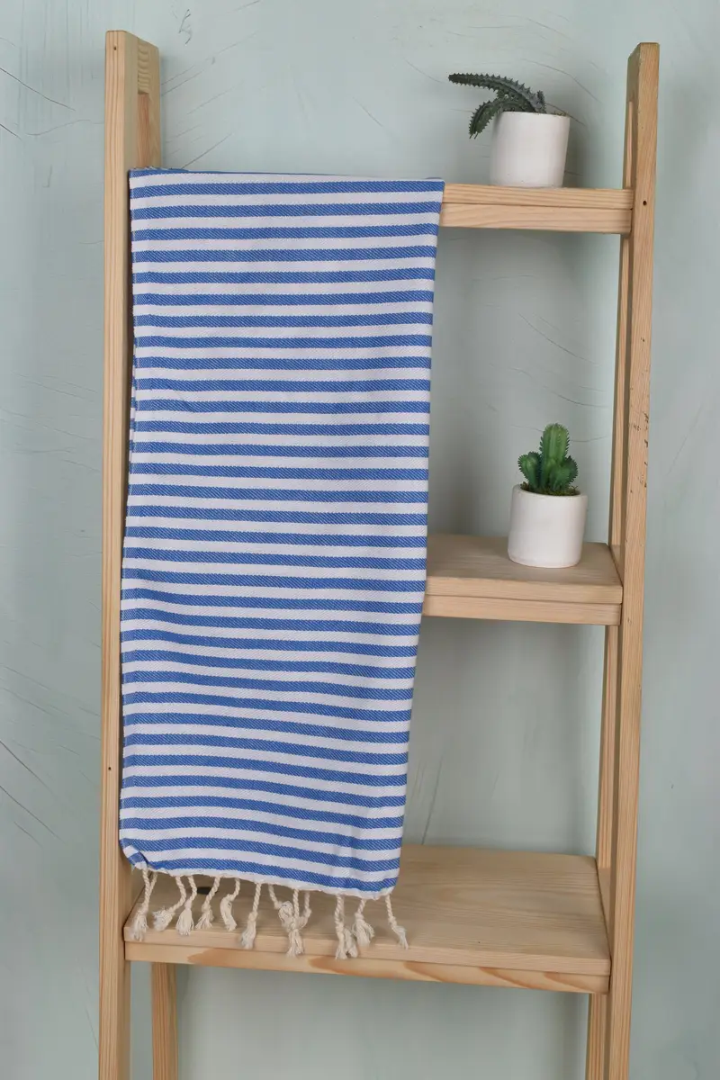 Towel With Name, Custom Hand Towel, 40x18 Cotton Striped Towel, Personalized Hand Towel, Turkish Tea Towel, Bridesmaid Gift, Bridesmaid Favors - 8
