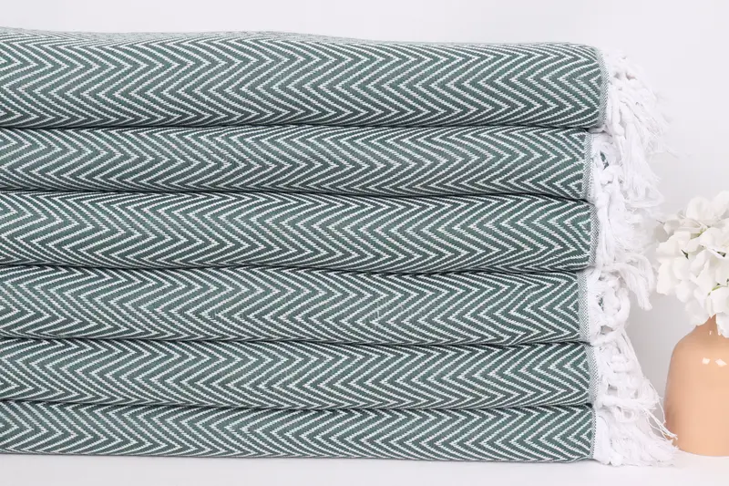 Anma hediyesi, dokuma atma battaniyesi, Noel masa örtüsü, 96x80 pamuklu chevron havlu, düğün iyilikleri, kişiselleştirilmiş hediyeler, en iyi düğün hediyesi - 3