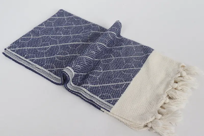Personalized Kitchen Towel, Wedding Favors, 36x18 Cotton Geometric Towel, Monogram Tea Towel, Bridesmaid Gift, Personalized Hand Towel, Gift For Him - 6