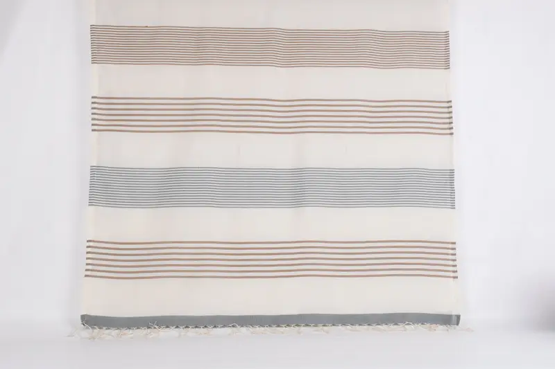 70x40 Cotton Striped Towel, Beach Towel Gift, Spa Gift, Wedding Favors, Summer Towel, Absorbent towel, Gift For Wedding Day, Custom Wedding Towel - 8