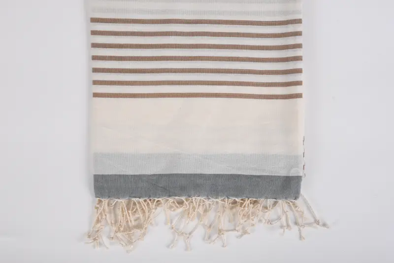 70x40 Cotton Striped Towel, Beach Towel Gift, Spa Gift, Wedding Favors, Summer Towel, Absorbent towel, Gift For Wedding Day, Custom Wedding Towel - 3