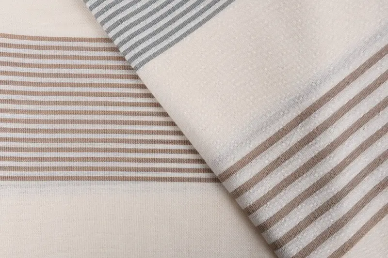 70x40 Cotton Striped Towel, Beach Towel Gift, Spa Gift, Wedding Favors, Summer Towel, Absorbent towel, Gift For Wedding Day, Custom Wedding Towel - 5