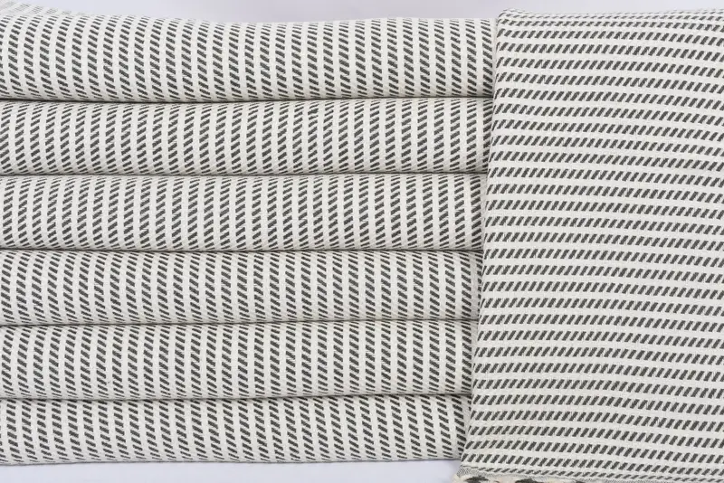 Bridesmaid Proposal Gift, Monogram Kitchen Towel, Turkish Towel Hand Towel, 40x20 Cotton Polka Dot Towel, Organic Towel, Wedding Gift, Guest Towel - 2
