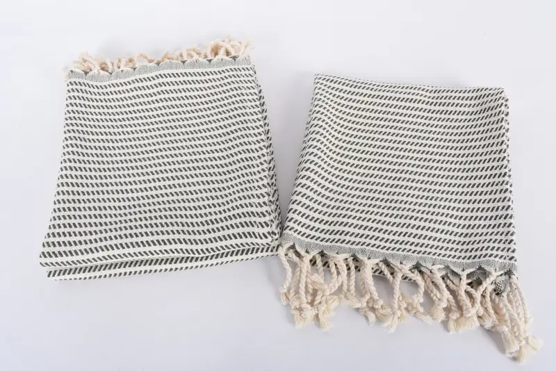 Bridesmaid Proposal Gift, Monogram Kitchen Towel, Turkish Towel Hand Towel, 40x20 Cotton Polka Dot Towel, Organic Towel, Wedding Gift, Guest Towel - 7