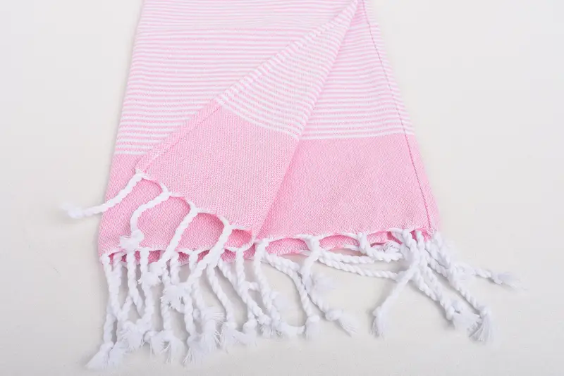 40x18 Cotton Striped Towel, Custom Hand Towel, Monogrammed Hand Towel, Best Friend Wedding Gift, Gift For The Home, Small Bath Towels, Handmade Gift - 8
