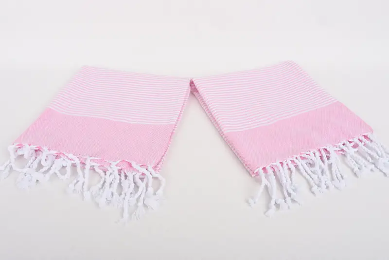 40x18 Cotton Striped Towel, Custom Hand Towel, Monogrammed Hand Towel, Best Friend Wedding Gift, Gift For The Home, Small Bath Towels, Handmade Gift - 6