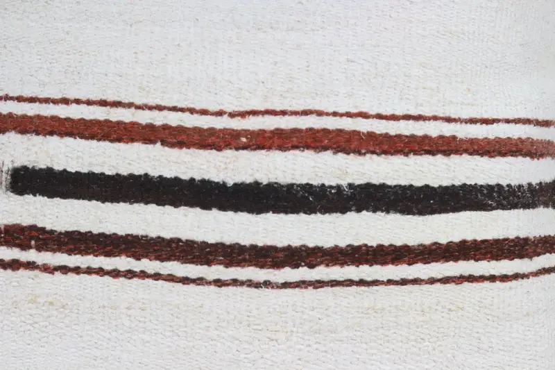 El yapımı yastık kılıfı, otantik yastık, ev dekorasyonu yastığı, Kilim Yastığı Sham, 22x22 beyaz yastık, koltuk yastık kılıfı, yastık, Kilim yastık örtüsü - 3