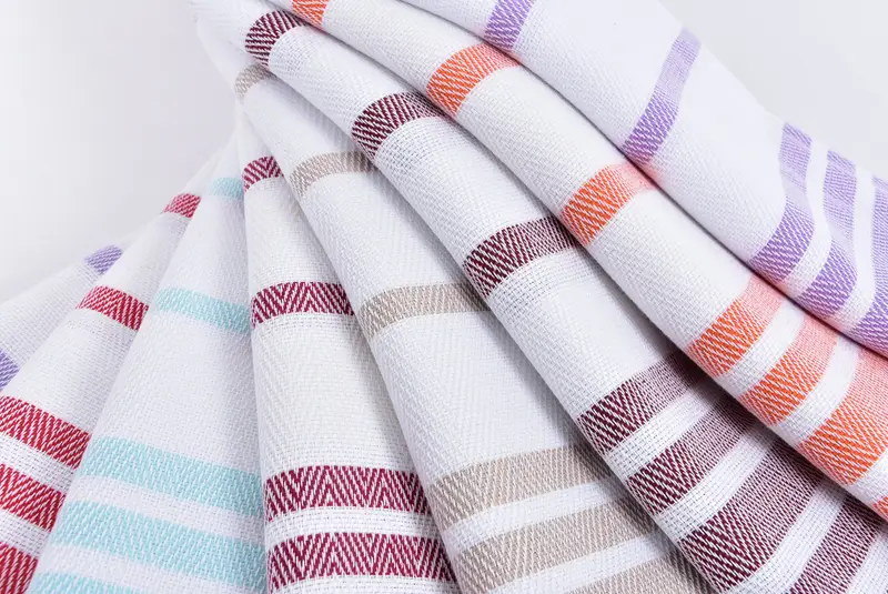 Monogram Kitchen Towel, Personalized Gifts, Embroidery Towels, Personalized Dish Towel, 36x24 Cotton Herringbone Towel, Decorative Towel - 5