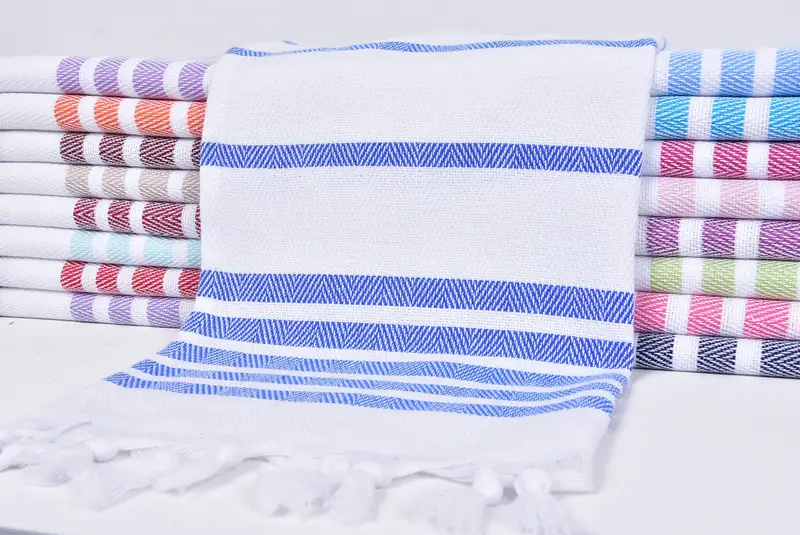 Monogram Kitchen Towel, Personalized Gifts, Embroidery Towels, Personalized Dish Towel, 36x24 Cotton Herringbone Towel, Decorative Towel - 2