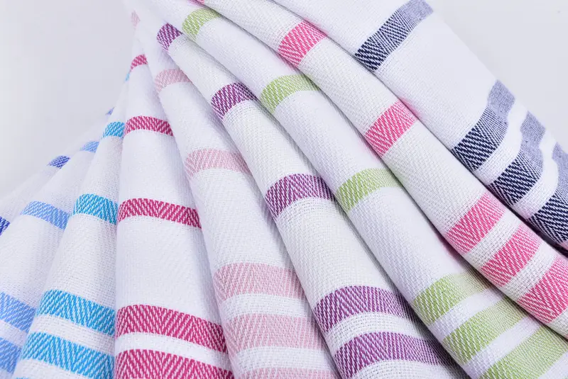 Monogram Kitchen Towel, Personalized Gifts, Embroidery Towels, Personalized Dish Towel, 36x24 Cotton Herringbone Towel, Decorative Towel - 7