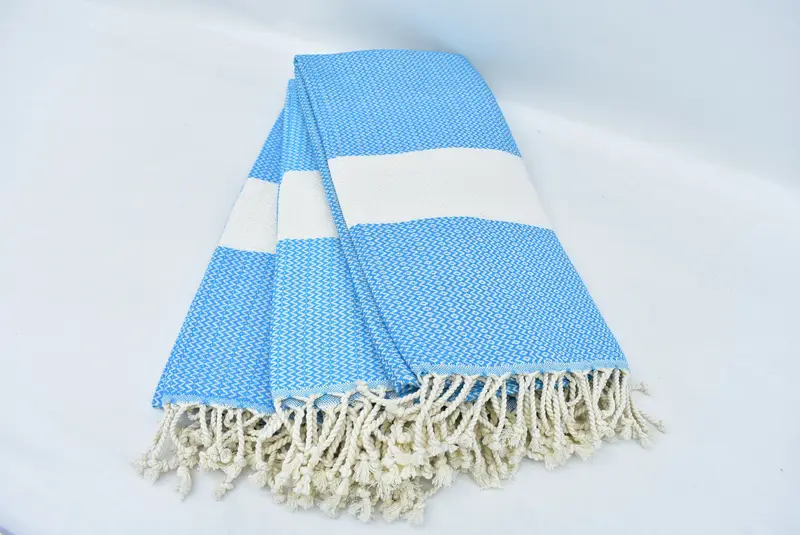70x40 Cotton Diamond Towel, Wedding Favors, Lightweight Turkish towel, Gift For Coworker, Sand-resistant Turkish towel for the beach, Travel towel - 6
