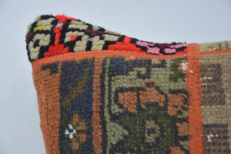 Gift Pillow, Pillow, Kilim Pillow Cover, 16x16 Brown Pillow Cover, Kilim Cushion Sham, Wool Kilim Pillow Pillow, Personalized Gift Pillow Cushion - 2