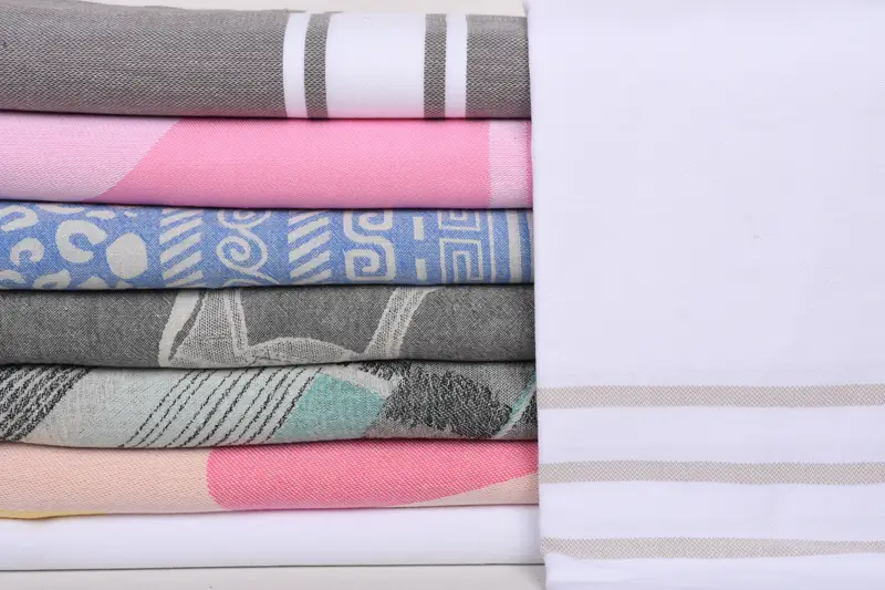 70x40 Cotton Set of 8 Towel, House Warming Gift, Organic towel, Bridal Shower Gift, Gym Towel, Unique Wedding Gift, Guest Towel, Wedding Favors - 1