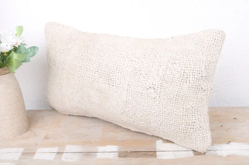 8x16 White Pillow Sham, Customized Pillow Case, Throw Kilim Pillow, Colorful Pillow Case, Kilim Pillow, Kilim Cushion Sham, Pillow Case - 4