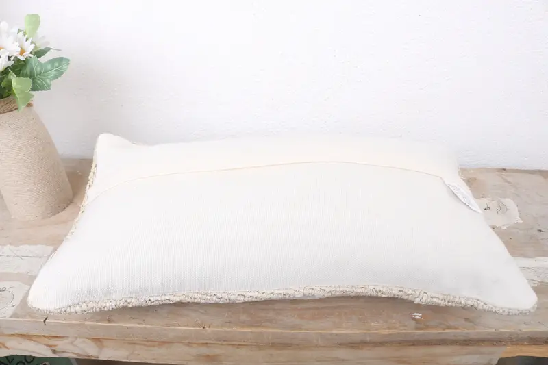 8x16 White Pillow Sham, Customized Pillow Case, Throw Kilim Pillow, Colorful Pillow Case, Kilim Pillow, Kilim Cushion Sham, Pillow Case - 7