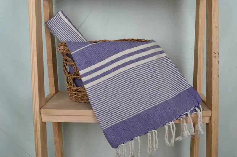 Xmas Gifts, Turkish Tea Towel, Gym Towel, Bathroom Towels, Summer Gift, Bachelor Party Gifts, 40x24 Cotton Striped Towel, Personalized Kitchen Towel - 4