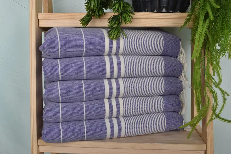 Xmas Gifts, Turkish Tea Towel, Gym Towel, Bathroom Towels, Summer Gift, Bachelor Party Gifts, 40x24 Cotton Striped Towel, Personalized Kitchen Towel - 1