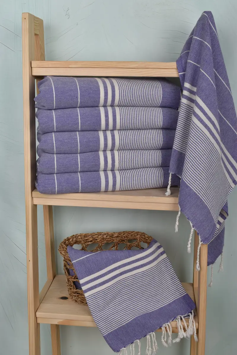 Xmas Gifts, Turkish Tea Towel, Gym Towel, Bathroom Towels, Summer Gift, Bachelor Party Gifts, 40x24 Cotton Striped Towel, Personalized Kitchen Towel - 3