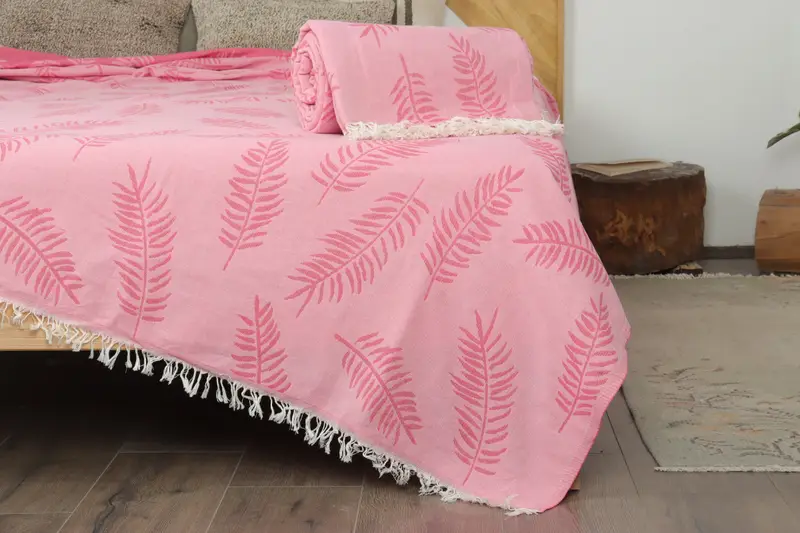 Bachelorette Party Favors, Beach Theme Bachelorette Party, Personalized Blanket, Couch Throw, 88x80 Cotton Floral Patterned Towel, Turkish Blanket - 7