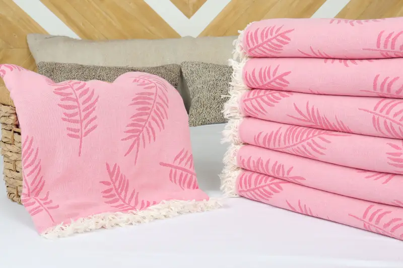 Bachelorette Party Favors, Beach Theme Bachelorette Party, Personalized Blanket, Couch Throw, 88x80 Cotton Floral Patterned Towel, Turkish Blanket - 4