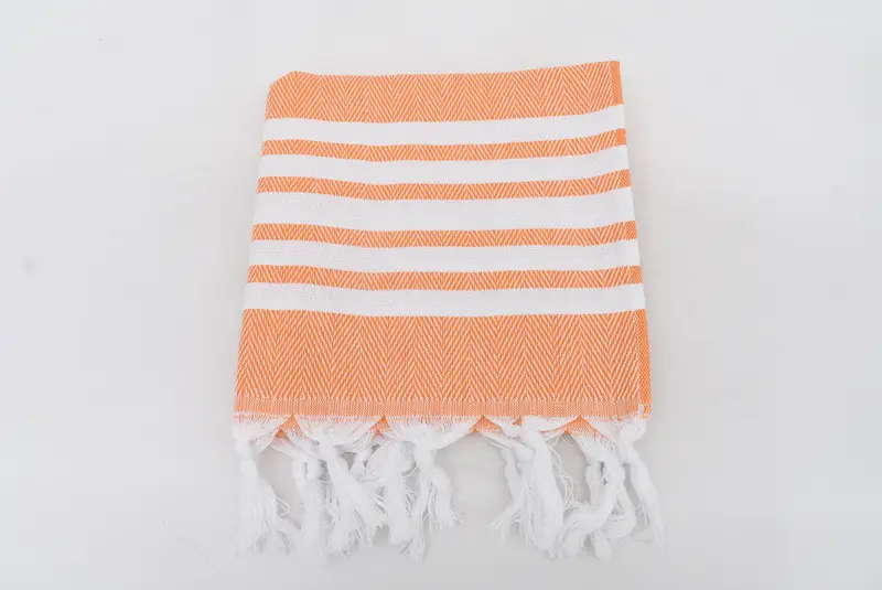 40x20 Cotton Zig zag Towel, Gift For Him, Wedding Gift, Monogrammed Turkish Towel, Valentines Day Gift Idea, Kitchen Towel, Monogrammed Hand Towel - 4