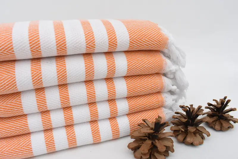 40x20 Cotton Zig zag Towel, Gift For Him, Wedding Gift, Monogrammed Turkish Towel, Valentines Day Gift Idea, Kitchen Towel, Monogrammed Hand Towel - 2
