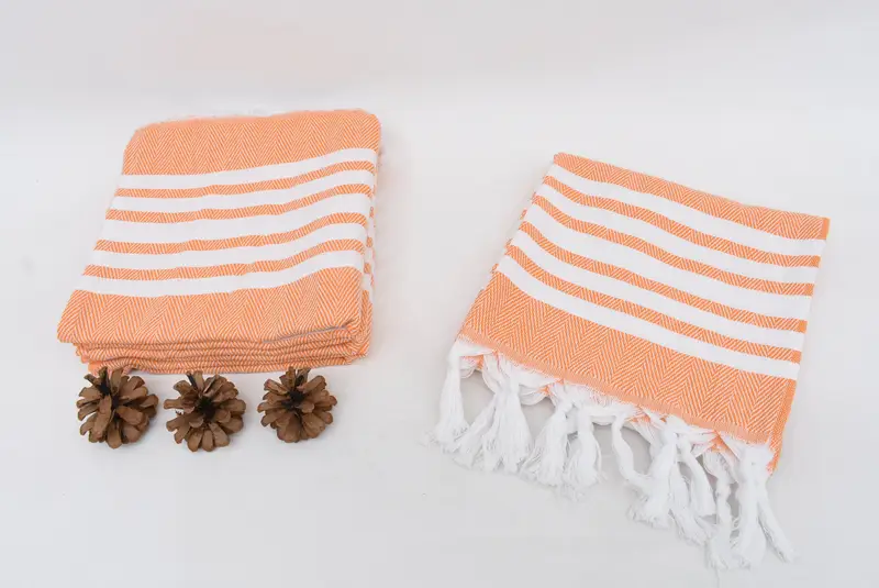 40x20 Cotton Zig zag Towel, Gift For Him, Wedding Gift, Monogrammed Turkish Towel, Valentines Day Gift Idea, Kitchen Towel, Monogrammed Hand Towel - 7