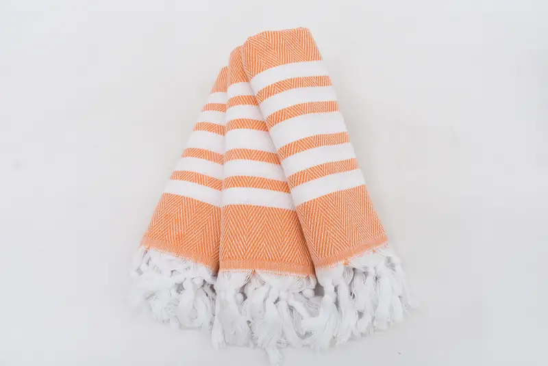 40x20 Cotton Zig zag Towel, Gift For Him, Wedding Gift, Monogrammed Turkish Towel, Valentines Day Gift Idea, Kitchen Towel, Monogrammed Hand Towel - 3