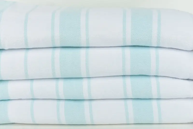 Gift For Coworker, Gift For The Home Decor, Turkish hand towel, Lightweight towel, 68x36 Cotton Striped Terry Towel, Bachelorette Party Gift - 2