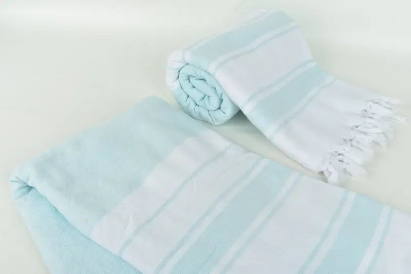 Gift For Coworker, Gift For The Home Decor, Turkish hand towel, Lightweight towel, 68x36 Cotton Striped Terry Towel, Bachelorette Party Gift - 7