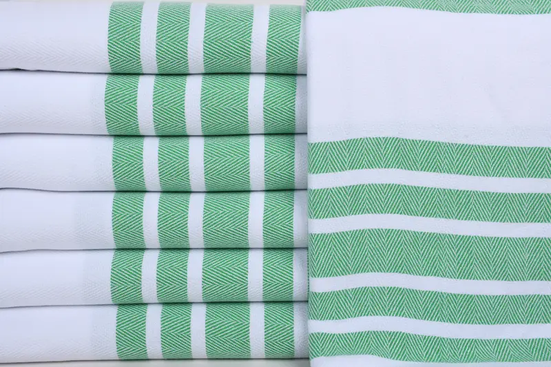 Towel With Name, Gym Towel, Lightweight towel, Custom Wedding Gifts, Bridal Shower Favors, 70x40 Cotton Herringbone Towel, Bridal Shower Gifts - 1