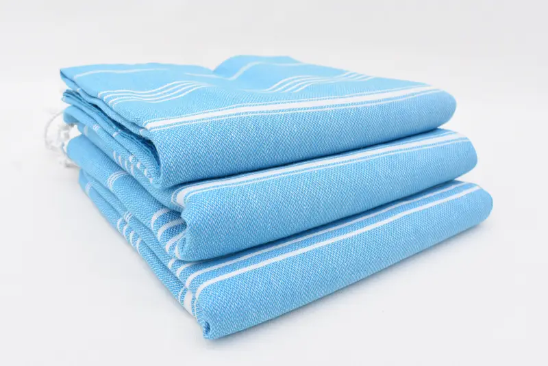 Bridesmaid Gift, Quick-dry towel, 70x40 Cotton Striped Towel, Handwoven Turkish bath towel, Boyfriend Christmas Gift, Quick-Dry Beach Towel - 4