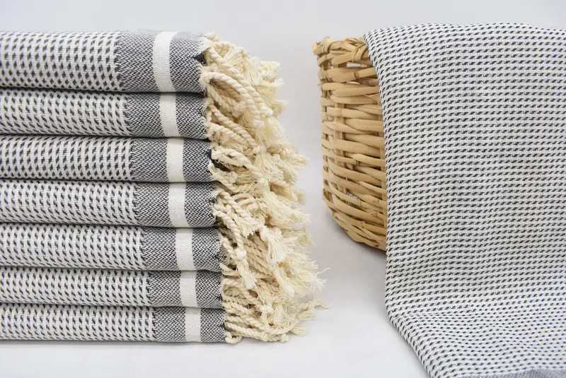 Quick-dry towel, Turkish Beach Towel Personalized, Bath towel, 70x36 Cotton Geometric Towel, Spa Towel, Personalized Gift For Her, Bridesmaid Gift - 2