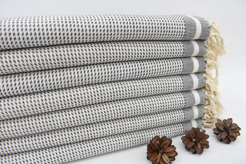Quick-dry towel, Turkish Beach Towel Personalized, Bath towel, 70x36 Cotton Geometric Towel, Spa Towel, Personalized Gift For Her, Bridesmaid Gift - 1