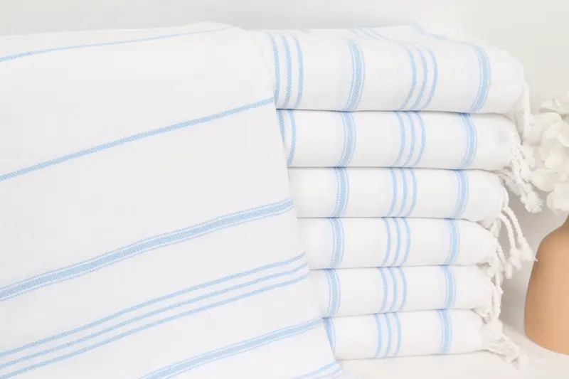 40x24 Cotton Striped Towel, Best Friend Christmas Gift, Custom Hand Towel, Gift For Her, Bathroom Towels, Turkish Hand Towel, Gift For Him - 1
